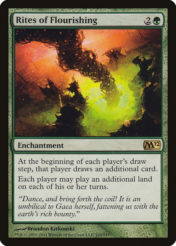Rites of Flourishing (192) [M12] - MTG Single