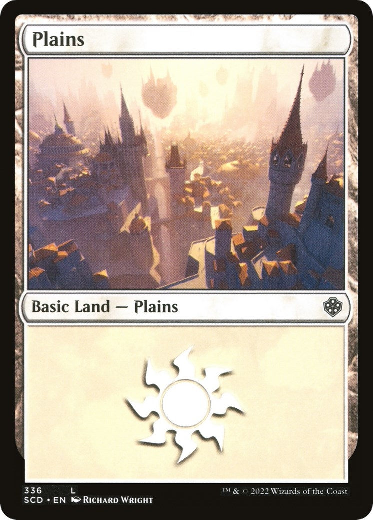 Plains (336) (336) [SCD] - MTG Single