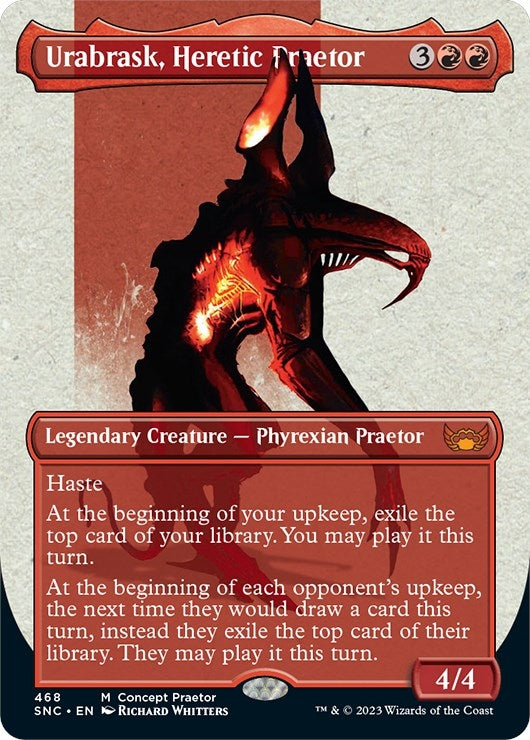 Urabrask Heretic Praetor (Concept Praetor) (468) [ONE] - MTG Single