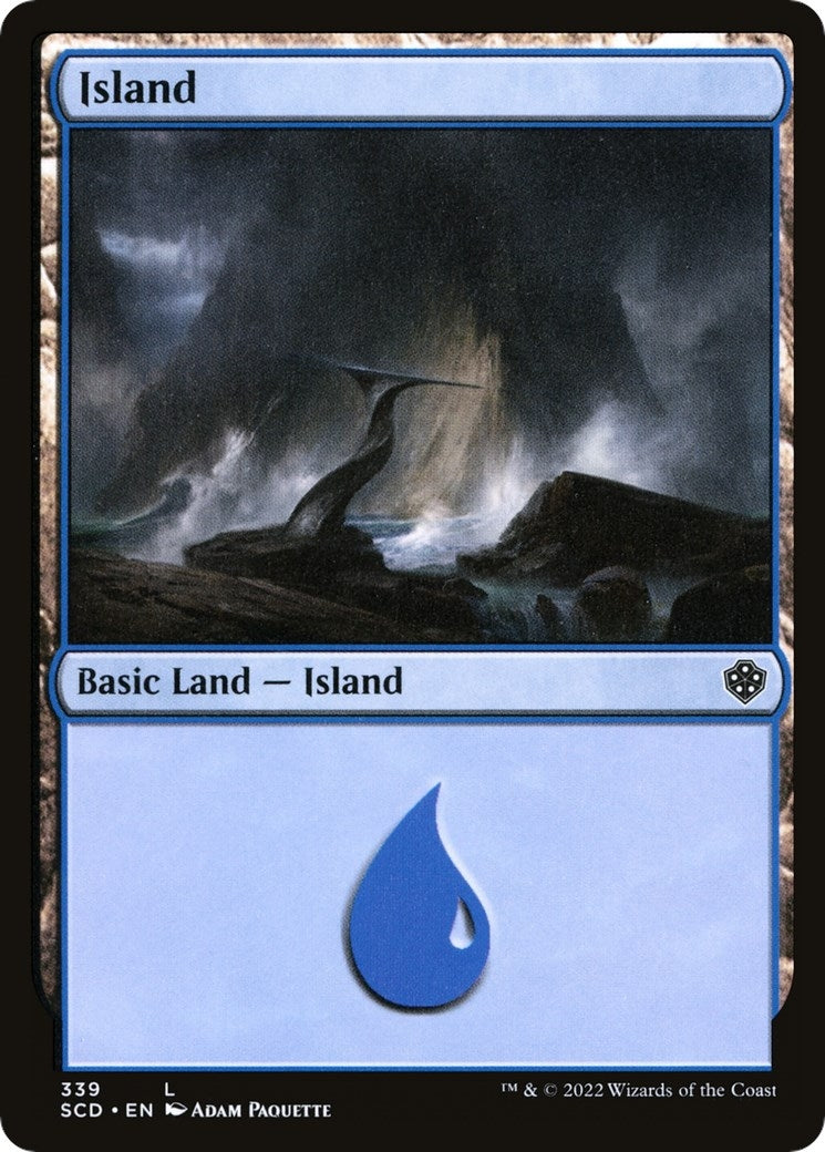 Island (339) (339) [SCD] - MTG Single