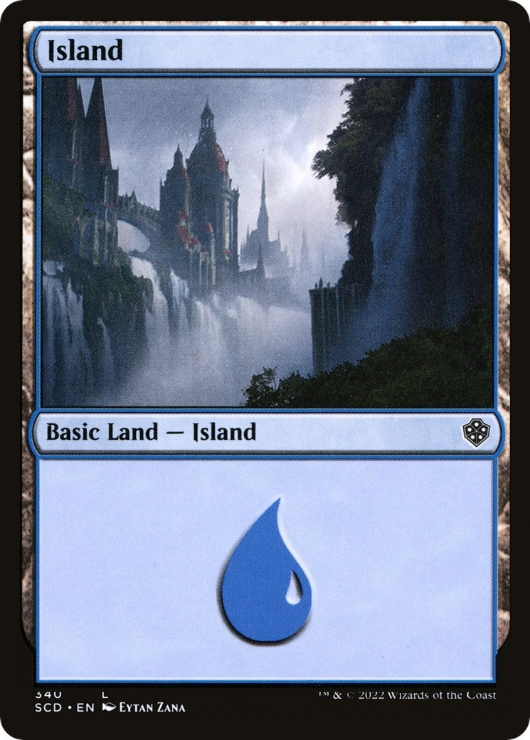 Island (340) (340) [SCD] - MTG Single