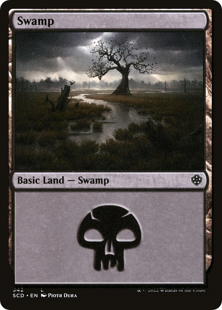 Swamp (342) (342) [SCD] - MTG Single