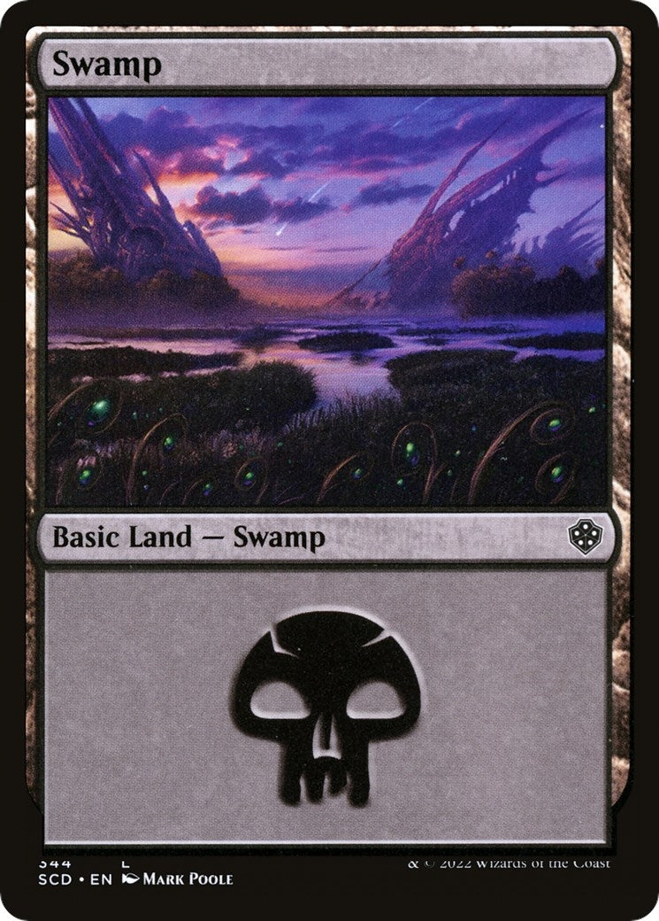 Swamp (344) (344) [SCD] - MTG Single