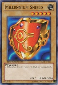 Millennium Shield (4001) (GLD4) - YuGiOh Single
