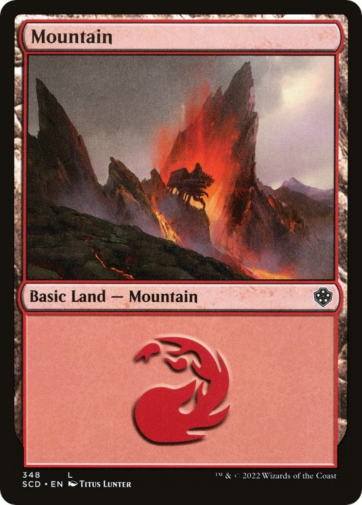 Mountain (348) (348) [SCD] - MTG Single