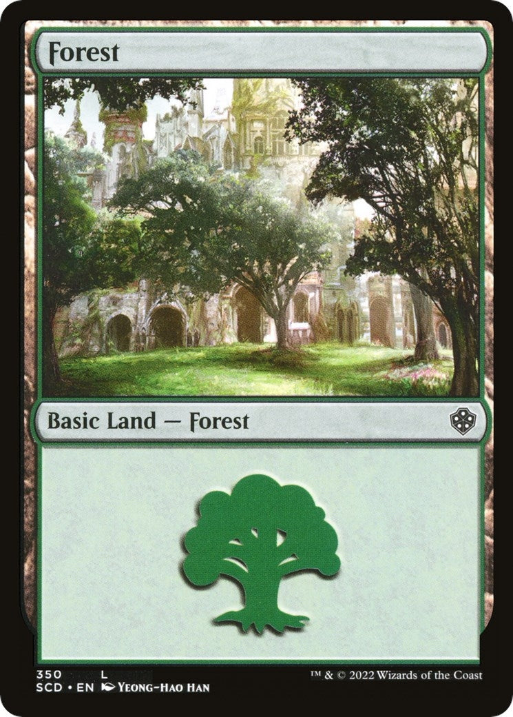 Forest (350) (350) [SCD] - MTG Single