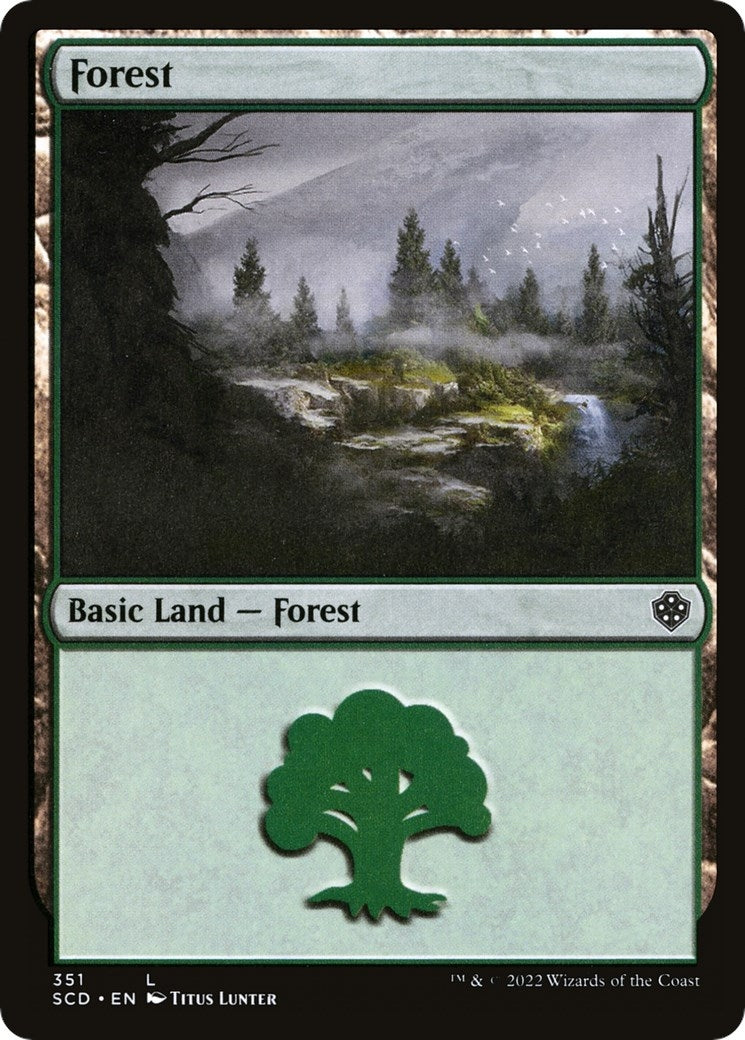 Forest (351) (351) [SCD] - MTG Single