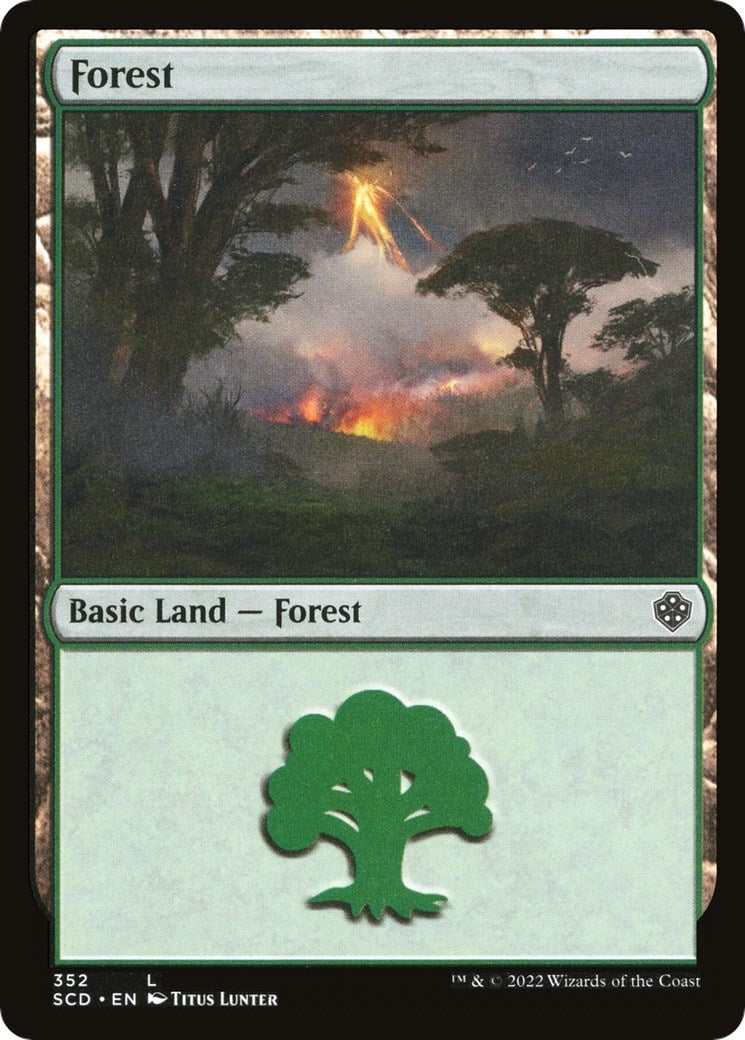 Forest (352) (352) [SCD] - MTG Single
