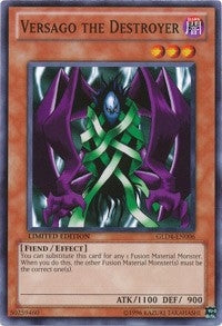 Versago the Destroyer (4006) (GLD4) - YuGiOh Single