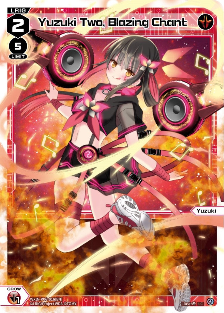 Yuzuki Two Blazing Chant (6016) [WXDi-P06] - WIXOSS Single