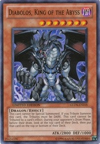 Diabolos King of the Abyss (4018) (GLD4) - YuGiOh Single