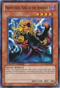 Prometheus King of the Shadows (4020) (GLD4) - YuGiOh Single