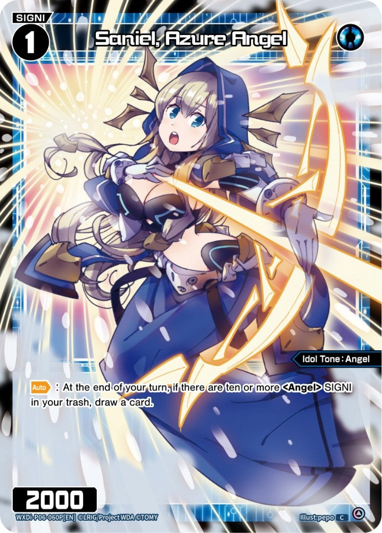Saniel Azure Angel (Parallel Foil) (6060) [WXDi-P06] - WIXOSS Single