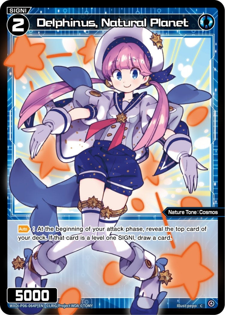 Delphinus Natural Planet (Parallel Foil) (6064) [WXDi-P06] - WIXOSS Single