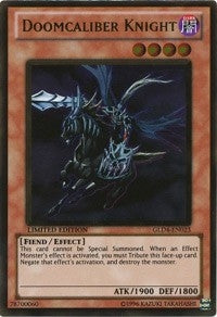 Doomcaliber Knight (4023) (GLD4) - YuGiOh Single