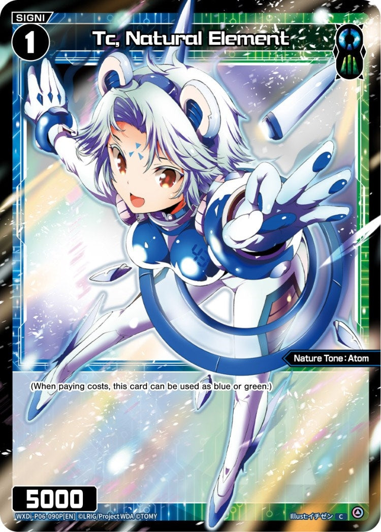 Tc Natural Element (Parallel Foil) (6090) [WXDi-P06] - WIXOSS Single