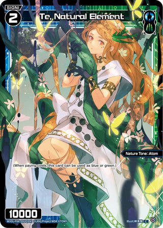 Te Natural Element (Parallel Foil) (6091) [WXDi-P06] - WIXOSS Single