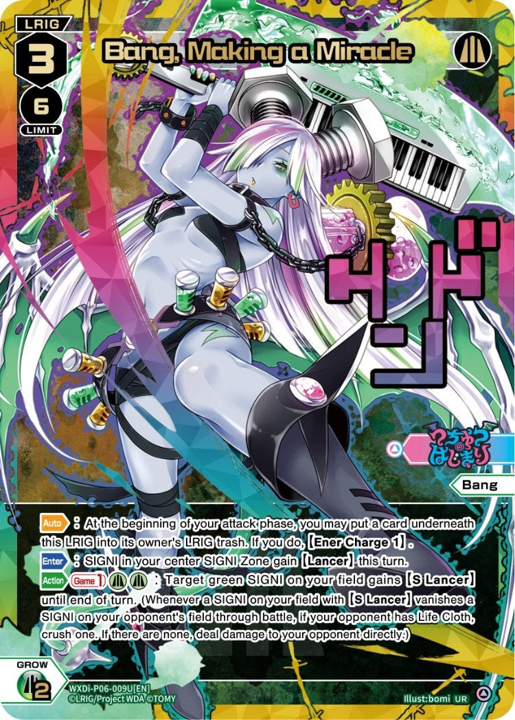 Bang Making a Miracle (UR) (6009) [WXDi-P06] - WIXOSS Single