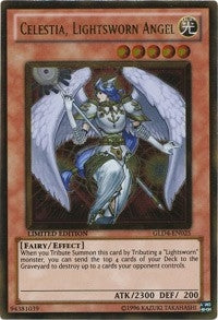 Celestia Lightsworn Angel (4025) (GLD4) - YuGiOh Single