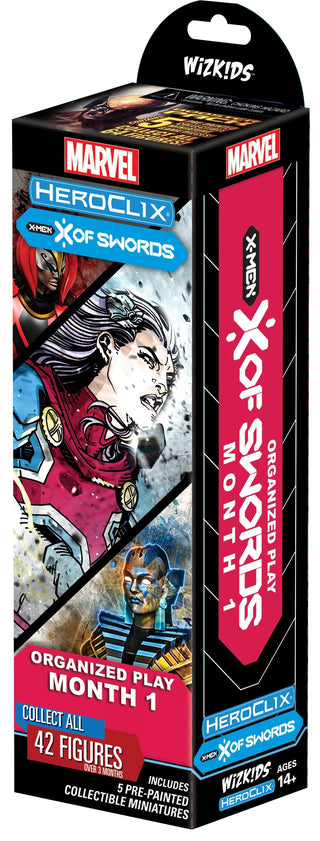 X-Men: X of Swords Organized Play Booster Pack (Month 1) [XMXSW] - Heroclix Sealed