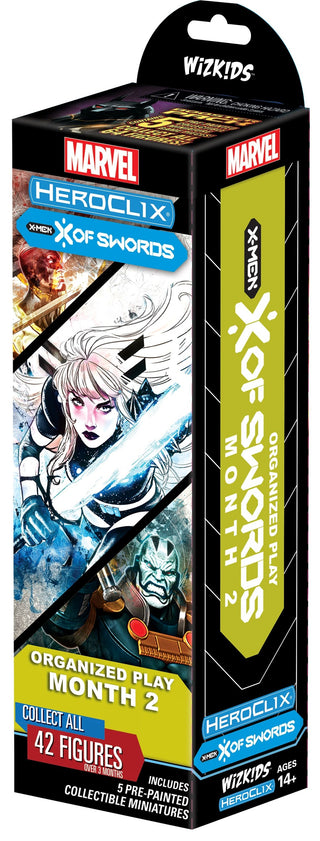 X-Men: X of Swords Organized Play Booster Pack (Month 2) [XMXSW] - Heroclix Sealed