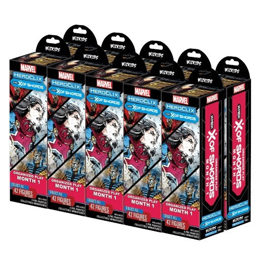 X-Men: X of Swords Organized Play Booster Brick (Month 1) [XMXSW] - Heroclix Sealed