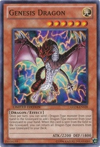 Genesis Dragon (4028) (GLD4) - YuGiOh Single