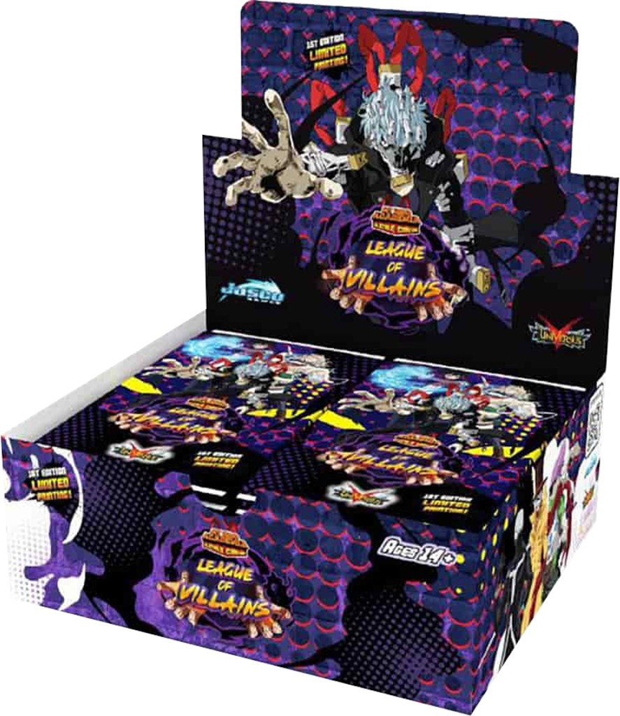 My Hero Academia: League of Villains Booster Box [1st Edition] [MHA4] - UniVersus Sealed