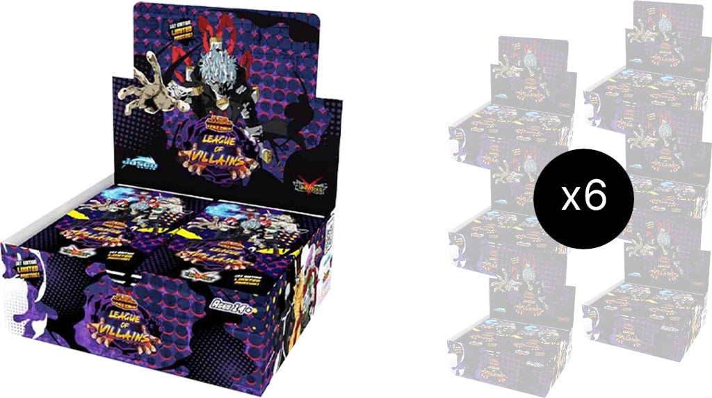 My Hero Academia: League of Villains Booster Box Case [1st Edition] [MHA4] - UniVersus Sealed