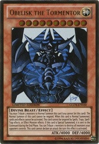Obelisk the Tormentor (4030) (GLD4) - YuGiOh Single