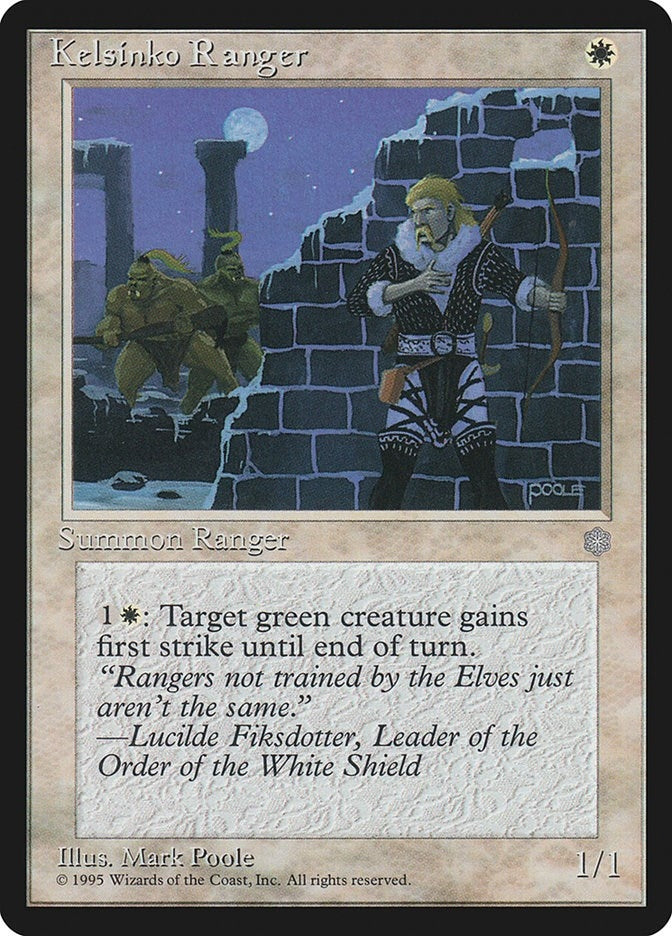 Kelsinko Ranger [ICE] - MTG Single