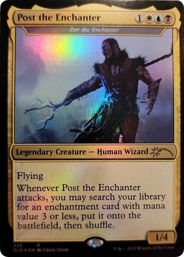 Post the Enchanter - Zur the Enchanter (726) [SLD] - MTG Single
