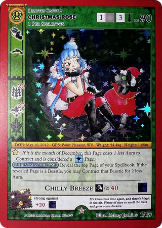 Christmas Rose (First Edition) (1) (HOLIP) - MetaZoo Single