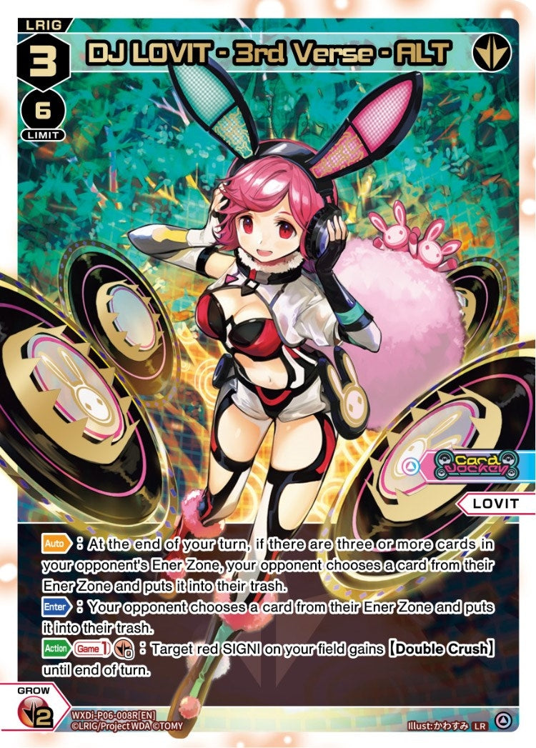 DJ LOVIT - 3rd Verse - ALT (LR) (6008) [WXDi-P06] - WIXOSS Single