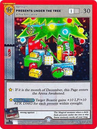 Presents Under The Tree (First Edition) (11) (HOLIP) - MetaZoo Single