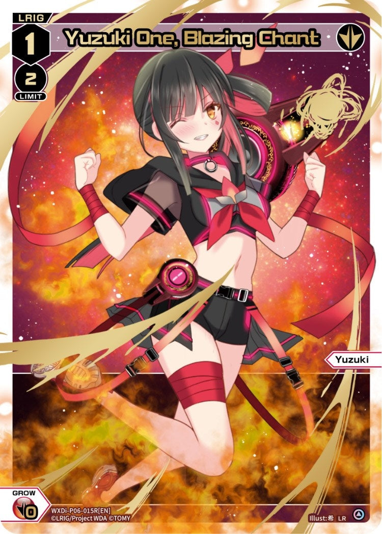 Yuzuki One Blazing Chant (LR) (6015) [WXDi-P06] - WIXOSS Single