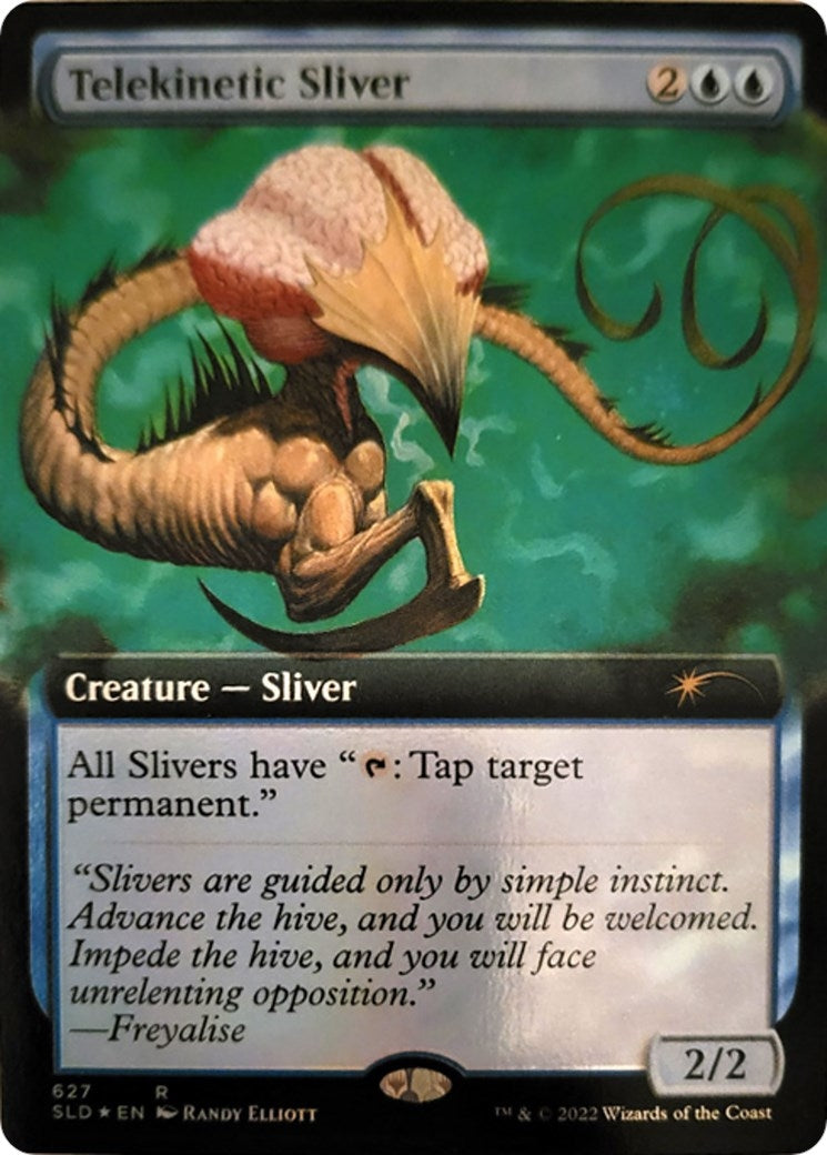 Telekinetic Sliver (Extended Art) (627) [SLD] - MTG Single