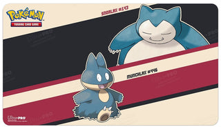 Snorlax and Munchlax Standard Gaming Playmat for Pokemon - Playmats Sealed