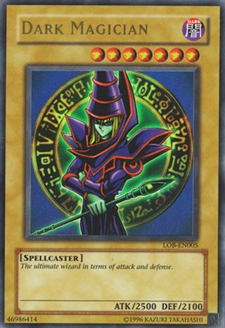 Dark Magician (5) (LOB-EN) - YuGiOh Single