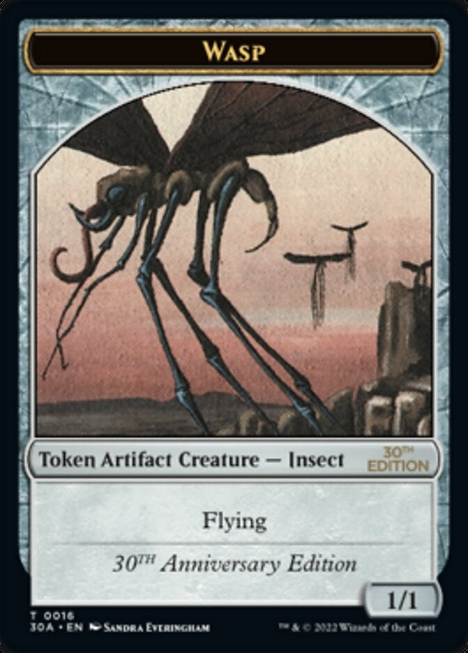 Wasp Token (0) [30A] - MTG Single