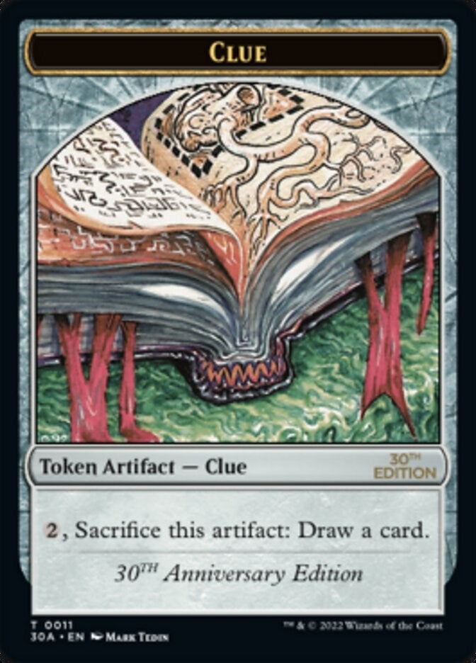 Clue (0011) Token (0) [30A] - MTG Single