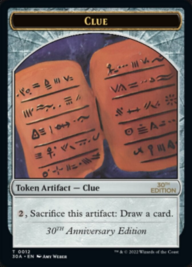 Clue (0012) Token (0) [30A] - MTG Single