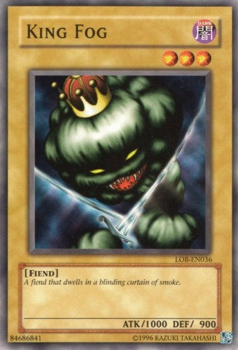 King Fog (36) (LOB-EN) - YuGiOh Single