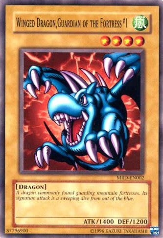 Winged Dragon Guardian of the Fortress #1 (2) (MRD-EN) - YuGiOh Single