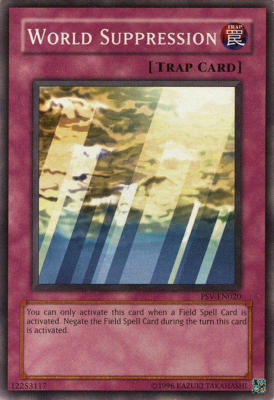 World Suppression (20) (PSV-EN) - YuGiOh Single