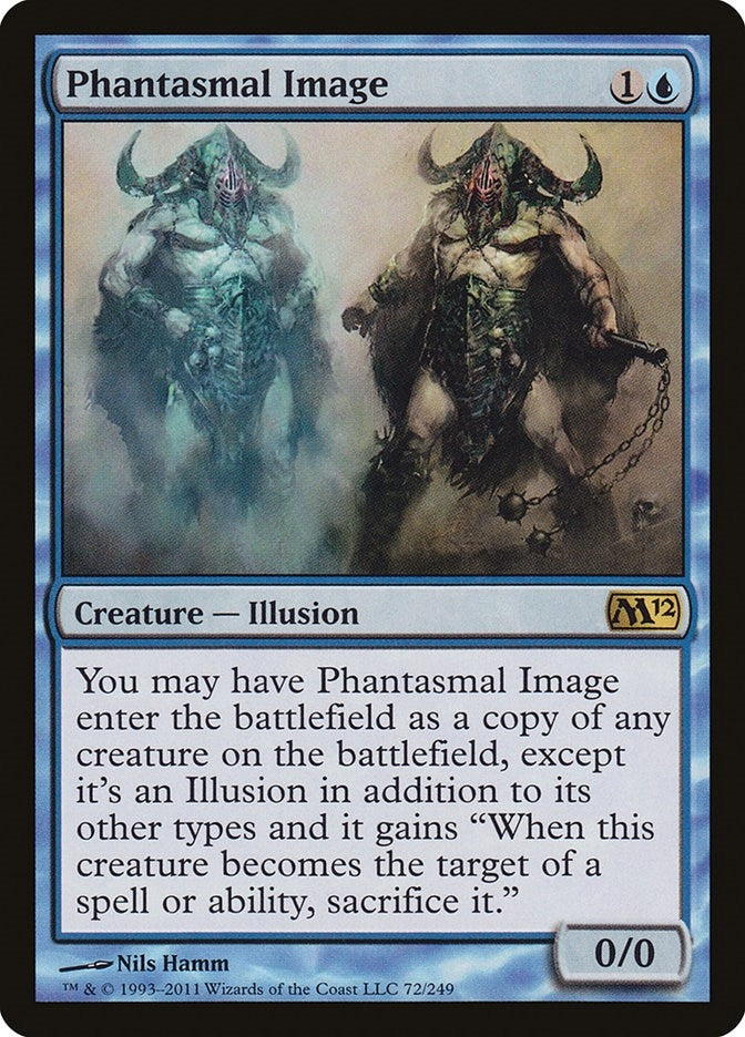 Phantasmal Image (72) [M12] - MTG Single