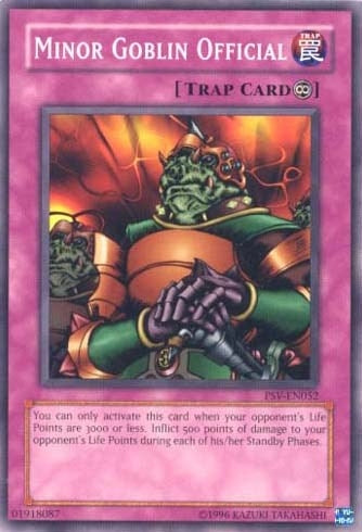 Minor Goblin Official (52) (PSV-EN) - YuGiOh Single