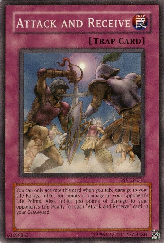 Attack and Receive (54) (PSV-EN) - YuGiOh Single