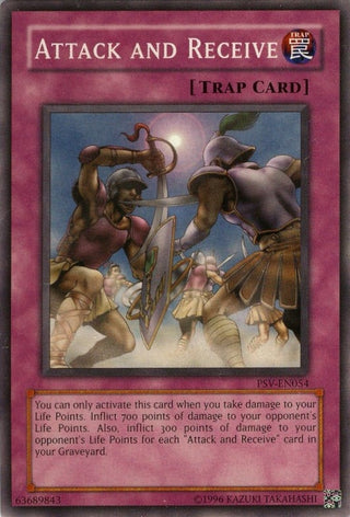 Attack and Receive (54) (PSV-EN) - YuGiOh Single