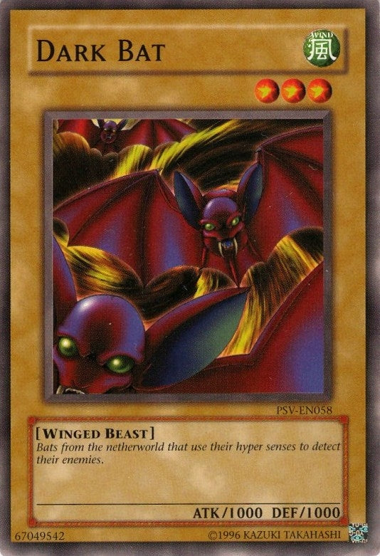 Dark Bat (58) (PSV-EN) - YuGiOh Single